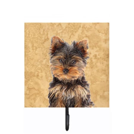 Jensendistributionservices Yorkie Puppy And Yorkshire Terrier Leash or Key Holder MI1717879